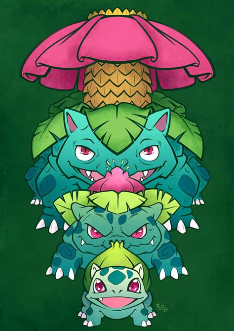 Bulbasaur Evolution Wallpaper