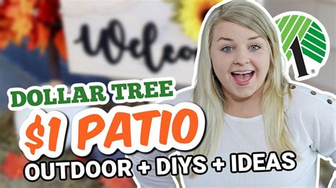 Genius DOLLAR TREE FALL Outdoor + Patio Decor Ideas (incredible DIYS and HACKS!) 2023 - YouTube