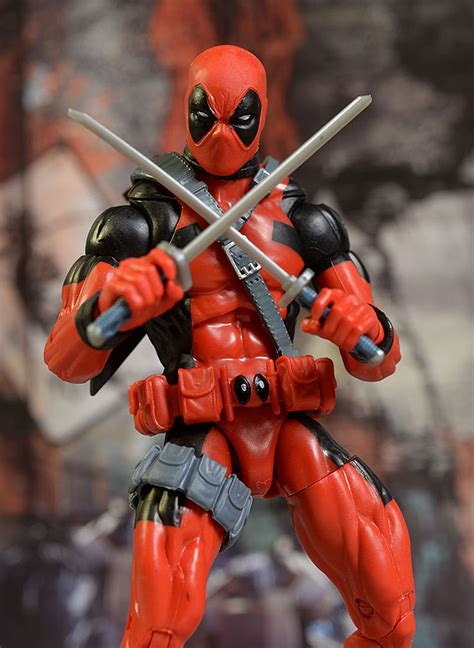 Deadpool Marvel Legends movie action figure review | Marvel legends ...