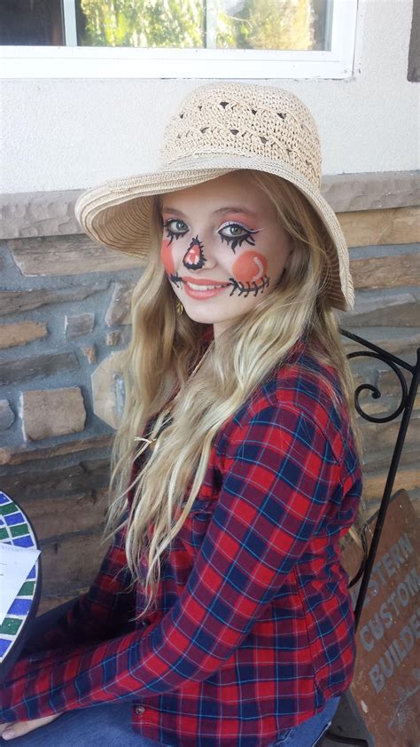 Scarecrow Kid Face Paint