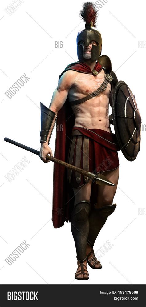 Spartan Warrior Spear Image & Photo (Free Trial) | Bigstock