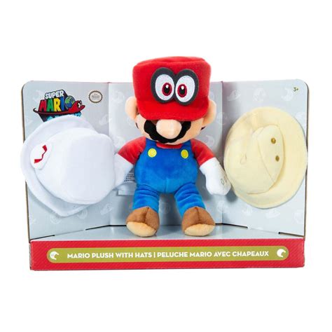 Super Mario Odyssey Mario with Hats Plush | GameStop