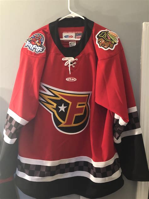 Jerseys at ECHL Games : r/hockey