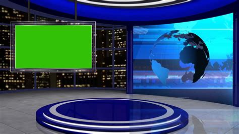 Green Screen News Studio Background Hd | Images and Photos finder