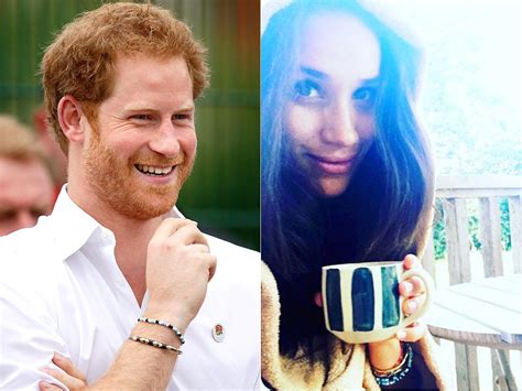 Prince harry wears bracelet he shares with girlfriend meghan markle ...