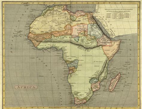 17 Best images about Old Maps of Africa on Pinterest | Cap d'agde, Wall ...