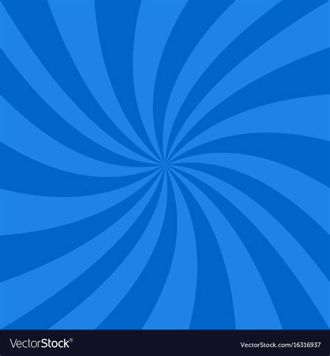 Blue spiral background Royalty Free Vector Image