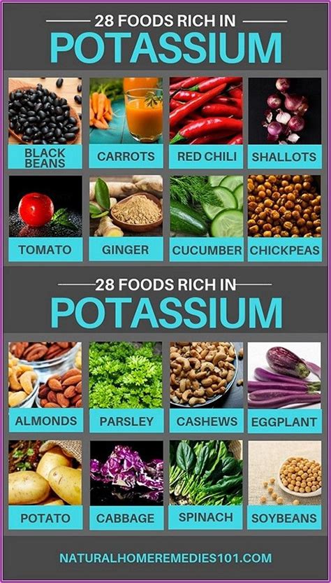 28 Foods Rich In Potassium in 2021 | Potassium rich foods, High potassium foods, Potassium foods