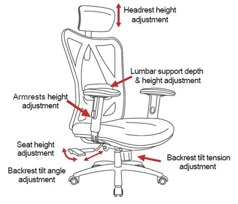 SIHOO M18-M148 High-Back Mesh Office Chair Installation Guide