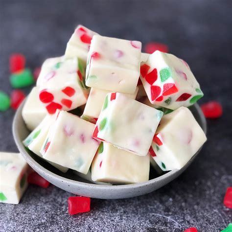 Easy Christmas Gumdrop Nougat Candy - A Pretty Life In The Suburbs | Easy holiday treats ...