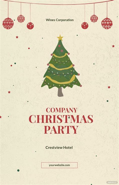 Beautiful Christmas Poster Template