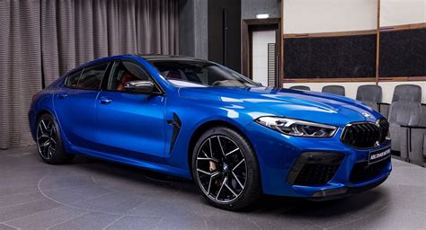 Sonic Speed Blue Looks Perfect On The BMW M8 Competition Gran Coupe ...