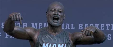 Heat Unveil Dwyane Wade Statue That Looks Nothing Like Him