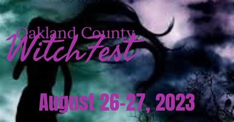 WitchFest 2023, Goldner Walsh Garden & Home, Pontiac, August 26 to August 27 | AllEvents.in