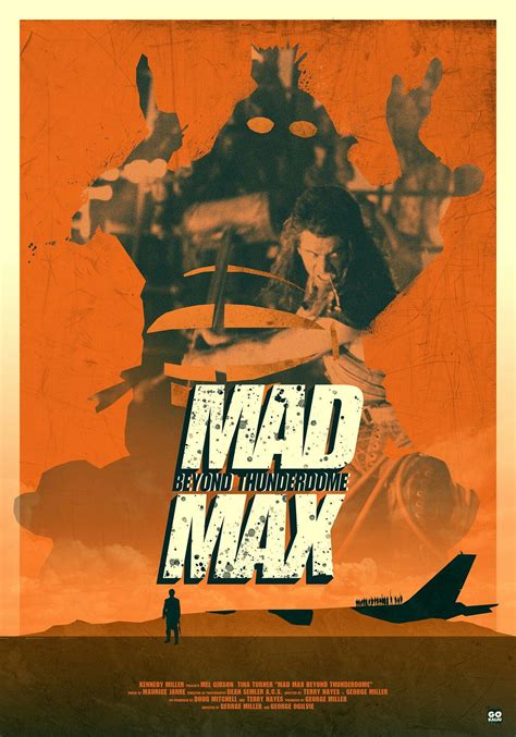 Mad Max Beyond Thunderdome | Mad max, Mad max poster, Alternative movie posters