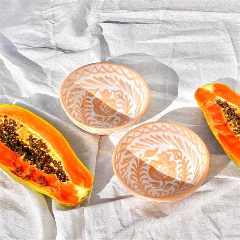 Small bowl with hand painted designs – Pomelo Casa