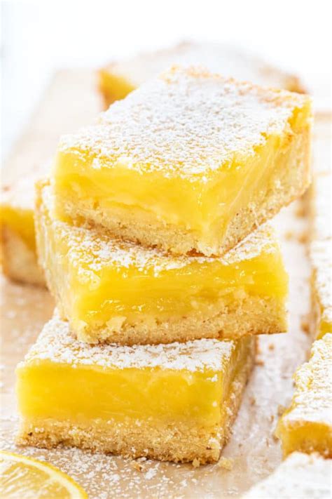 Easy Lemon Bars Recipe - Jessica Gavin