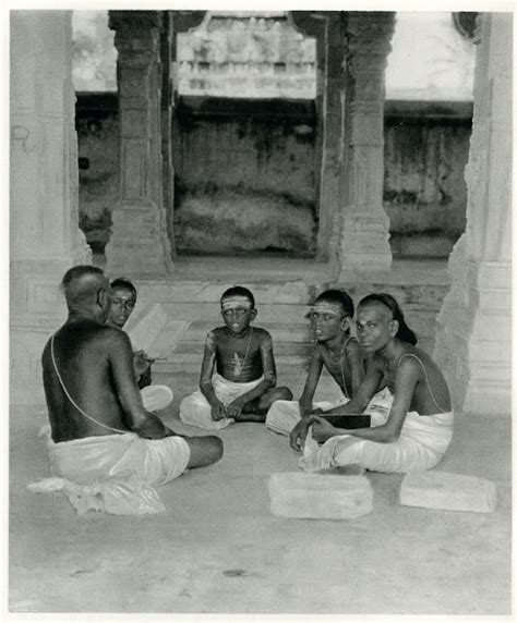 Students in Temple School in Rameswaram, Tamil Nadu - India 1928 - Old ...