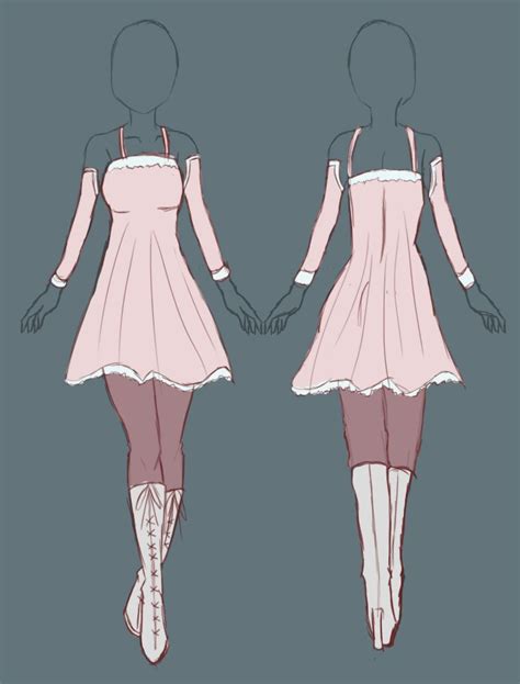 Design # 17 by RebirthAtDusk on DeviantArt | Anime dress, Clothes ...