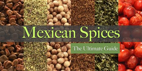 The Ultimate guide to Mexican Spices – The Spice Man