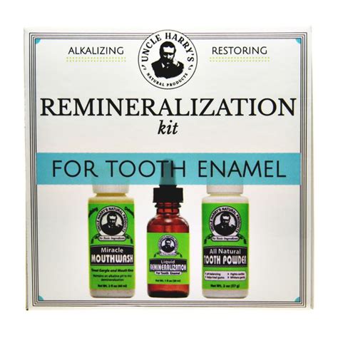 Remineralization Kit for Tooth Enamel (1 kit) | Uncle Harry's Natural ...