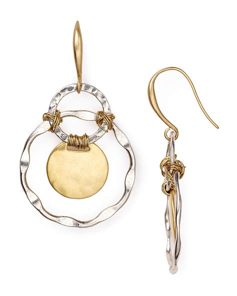 Robert Lee Morris Soho Two Tone Orbital Earrings | Bloomingdale's