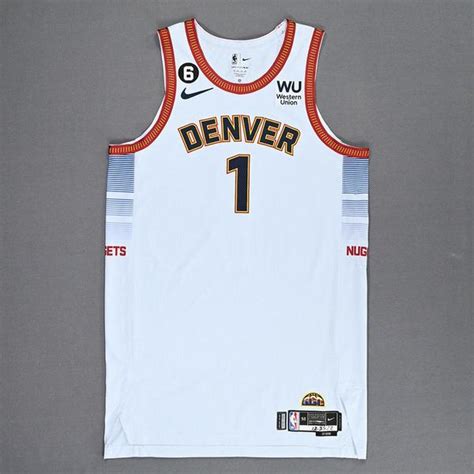 Michael Porter Jr. - Denver Nuggets - Game-Worn City Edition Jersey ...