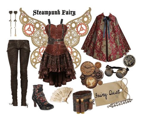 Steampunk Fairy Costume Outfit | ShopLook | Steampunk fairy, Fairy costume diy, Fairy costume