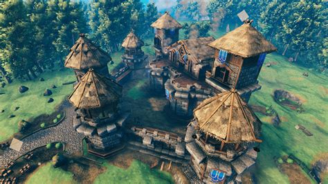 Castle Keep Valheim Build