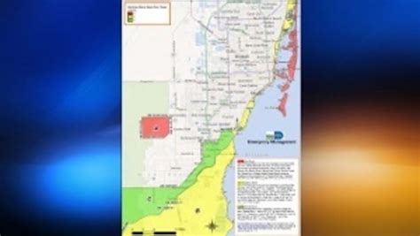 Miami Dade Evacuation Zone Map – Maps Location Catalog Online regarding Miami Florida Flood Zone ...