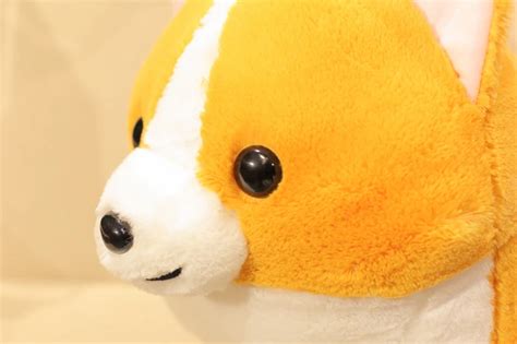 Squishy Kawaii Giant Corgi Dog Plush Toy Stuffed - goodsshopi