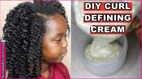 DIY Curl Defining Cream | Discovering Natural - YouTube