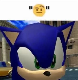 sus sonic Blank Template - Imgflip