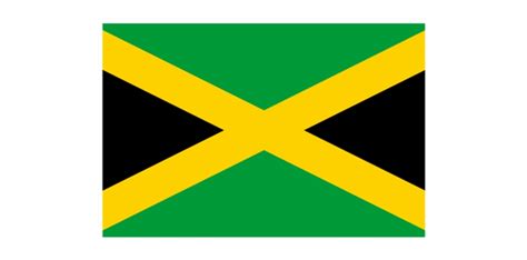 Jamaican Flag Medium Jamaican Flag - Clip Art Library