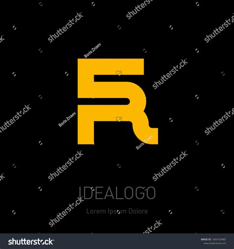5 R Logo 5r Vector Design Stock Vector (Royalty Free) 1369103483 ...