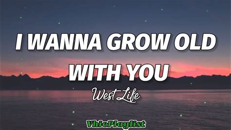 I Wanna Grow Old With You Song Lyrics - theocon