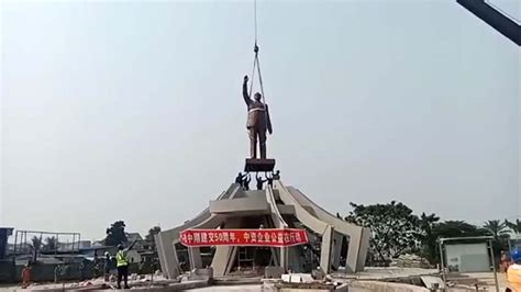 La construction du Mémorial abritant la statue de Patrice Lumumba a coûté 2 millions 400 USD ...