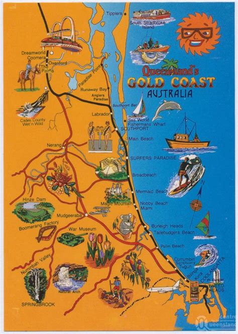Gold Coast Map Queensland Australia - vrogue.co