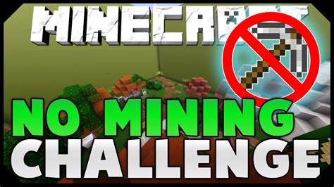 THE NO MINING CHALLENGE! ( Hypixel Crazy Walls ) - YouTube