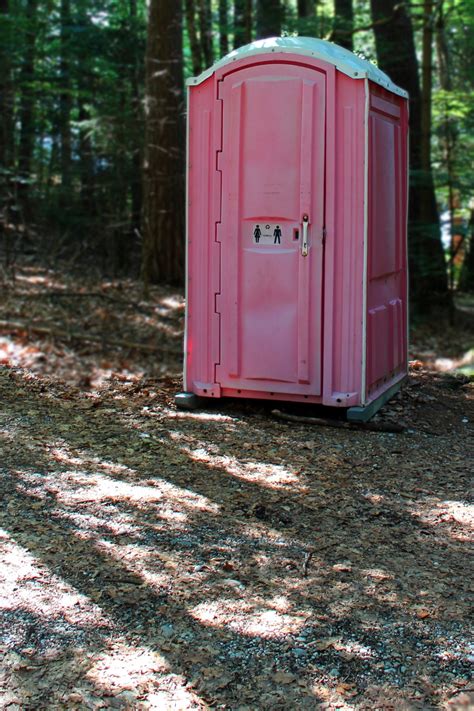 Free Images : nature, forest, shed, pink, wc, outhouse, setup, sanitary, loo, toilet cabin ...