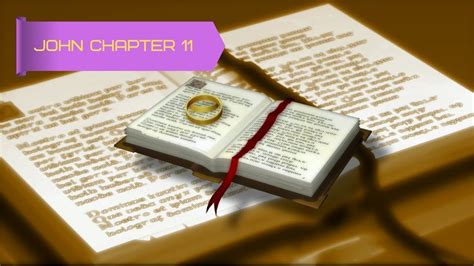 John Chapter 11- Dramatized Audio Bible by Chapter NIV - YouTube