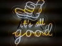 It's All Good Neon Sign Free Stock Photo - Public Domain Pictures