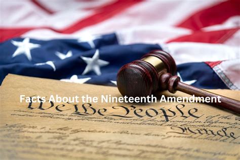 10 Facts About the Nineteenth Amendment - Have Fun With History