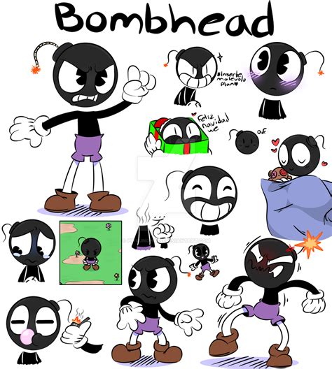 Cuphead oc - Bombhead by PinkuNoHato on DeviantArt