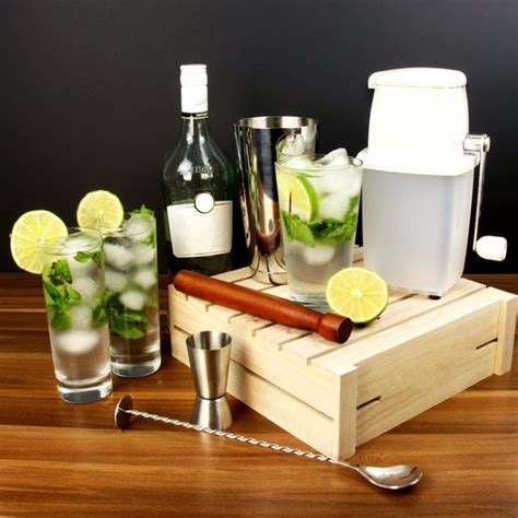 Mojito Cocktail Kit | Cocktail Making Kit Cocktail Shaker Set | Cocktail making kit, Mojito ...