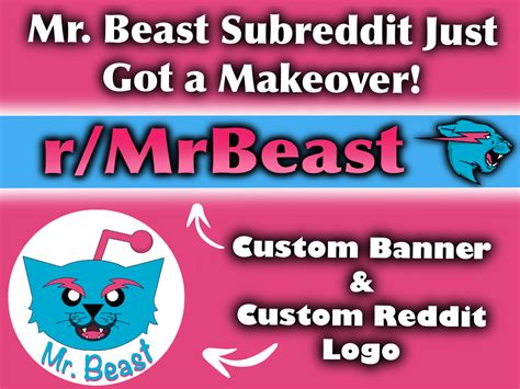 3/3/19 Mr Beast Subreddit Update! New Banner + Reddit Logo + 4 New ...