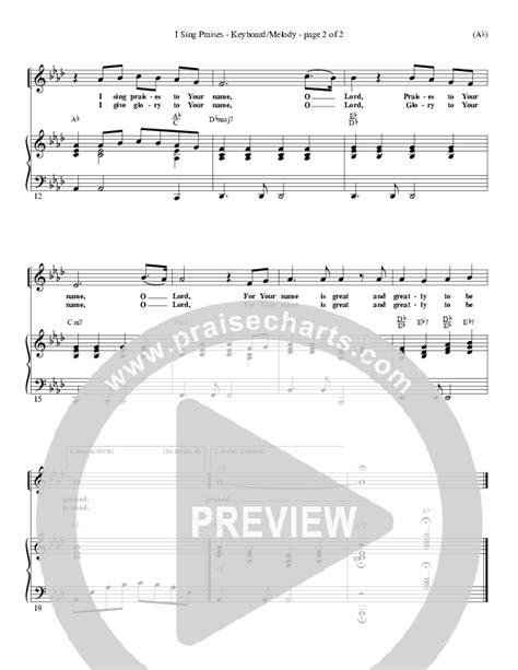 I Sing Praises Sheet Music PDF (Terry MacAlmon) - PraiseCharts