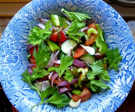 Simple, Fresh and Healthy Garden Salad - Christina's Cucina