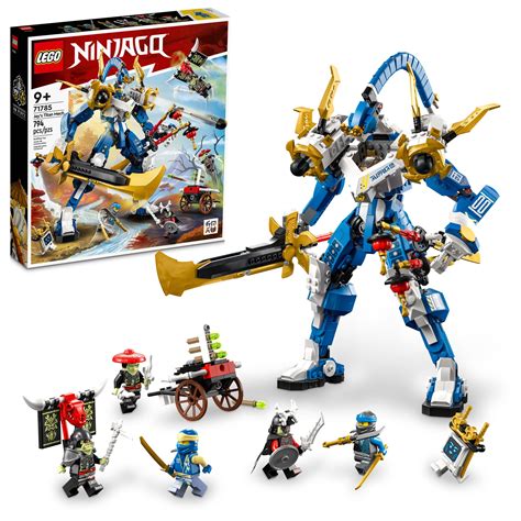 LEGO NINJAGO Jay’s Titan Mech Action Figure Battle Toy 71785 - Walmart.com