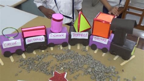 Model on Mathematical 3D Shapes || Maths Project || - YouTube